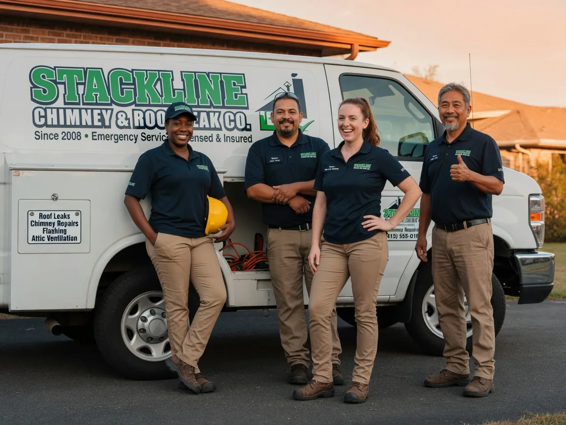 Chimney flashing repair company in Centerville, AR